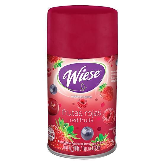 Aerosol Wiese Frutas Rojas 180g