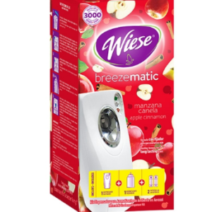 Breeze Matic Wiese Manzana Canela 1 dispensador 1 repuesto 2 pilas