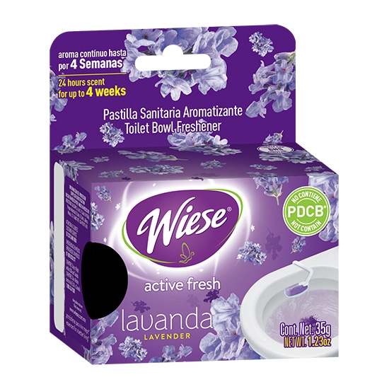 Canastilla para sanitario Lavanda 35g Wiese