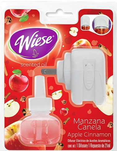 Difusor Eléctrico Wiese Manzana-Canela