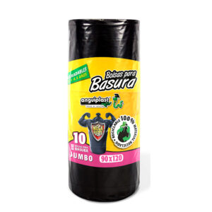 Bolsa para Basura en Rollo Anguiplast Negra Jumbo