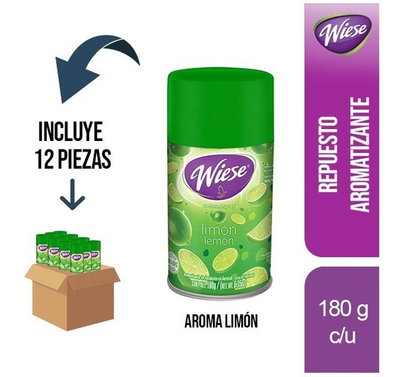 aerosol dc wiese limón 180g