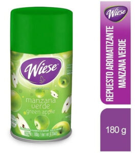 aerosol aromatizante wiese 180grs manzana verde