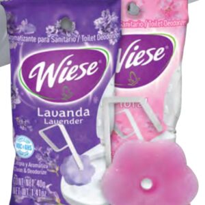 Pastilla en Forma de Flor Wiese Aromatizante Desinfectante para Sanitarios WC Baño Wiese