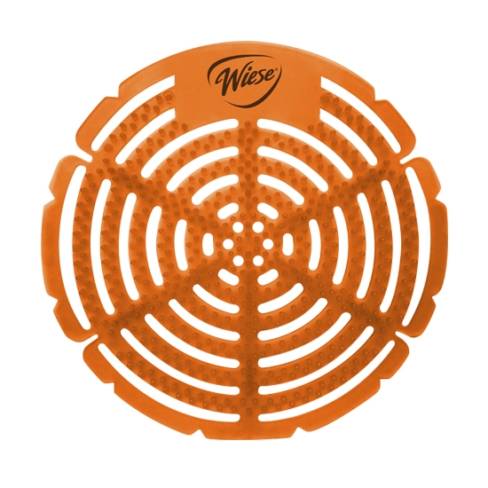 Tapete Storm Wiese para Mingitorio Aroma Mango - Naranja Caja con 12 piezas