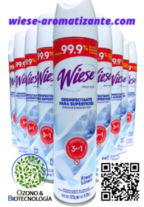 Aerosol Desinfectante Wiese Ozono y Biotecnología